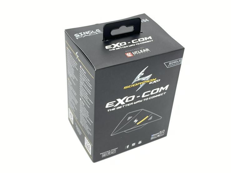 Bild 1: Scorpion Exo-Com Basic Kit Motorrad Headset - Wie neu aus 07/2021