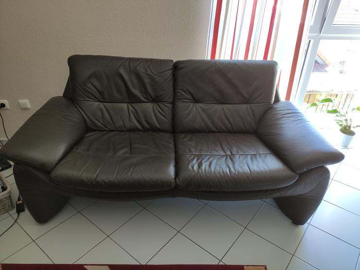 Echtleder Couch 2+2,5 Sitzer im guten Zustand!