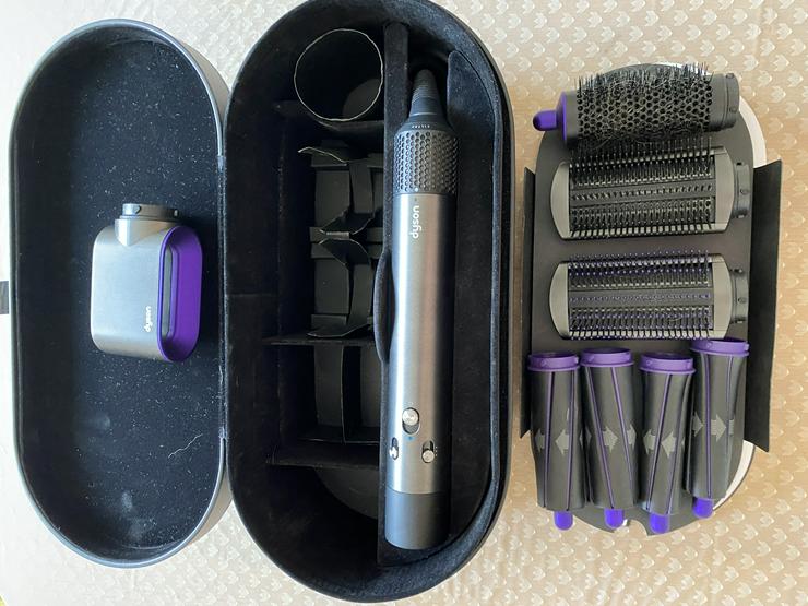 Dyson Airwrap in Black / Purple zu verkaufen - Haartrockner & Trockenhauben - Bild 1