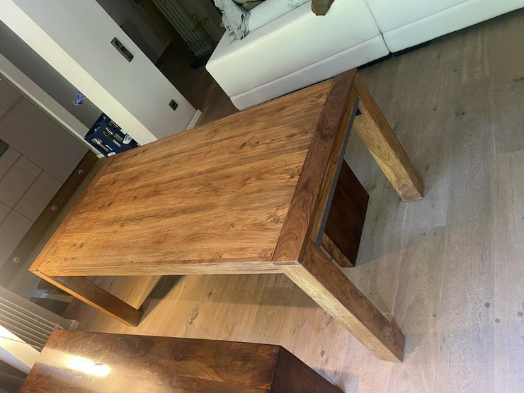 ausziehbarer Holztisch - Esstische - Bild 6