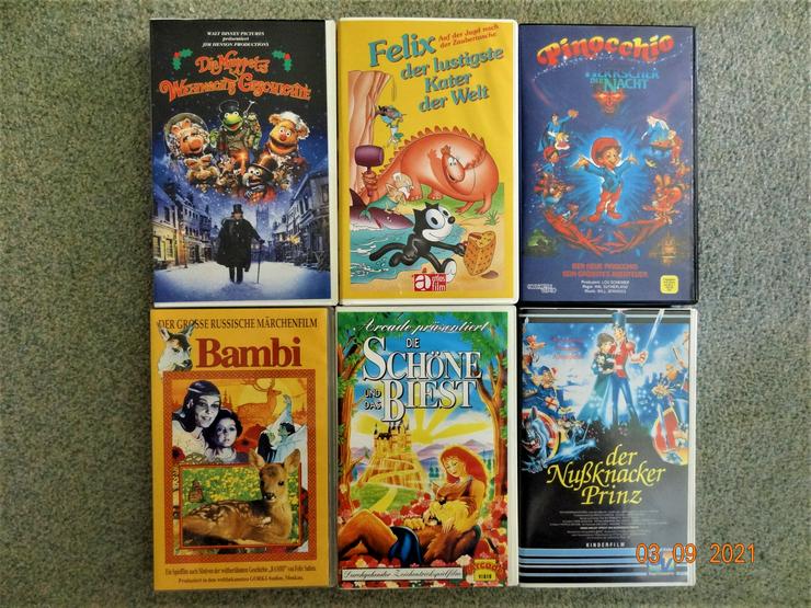 Walt Disney 13 Stck. VHS + 18 weitere VHS Kassetten , überwiegend NEU - Video Recorder - Bild 6