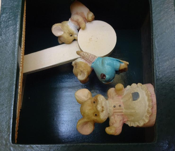 Bild 4: Alte Holz  Spieluhr Handgearbeitet