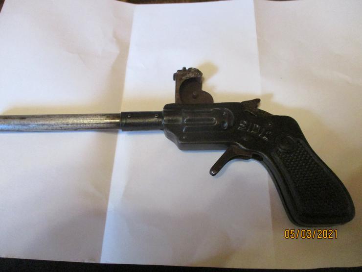 Bild 3: Spielzeugpistole, Blech, SIDI 2, 40ziger Jahre