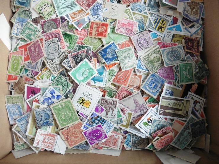 7.000 - 8.000 Briefmarken DDR, Bund, Berlin, Deutsches Reich - Deutschland - Bild 10