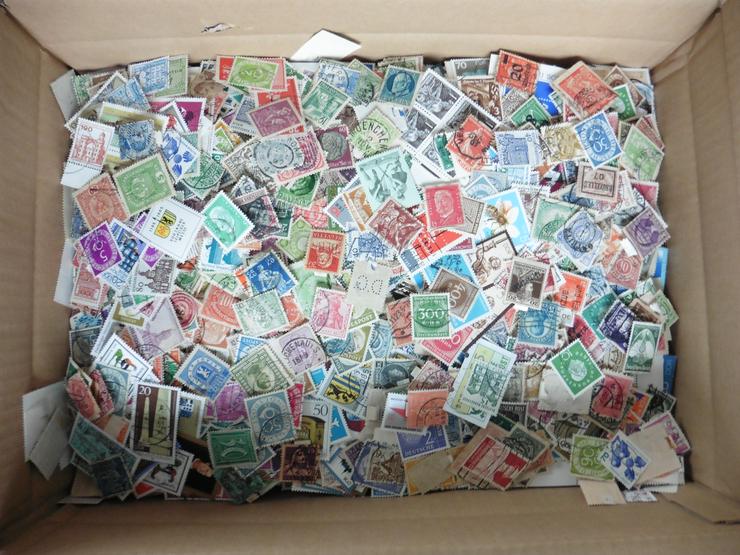7.000 - 8.000 Briefmarken DDR, Bund, Berlin, Deutsches Reich - Deutschland - Bild 9