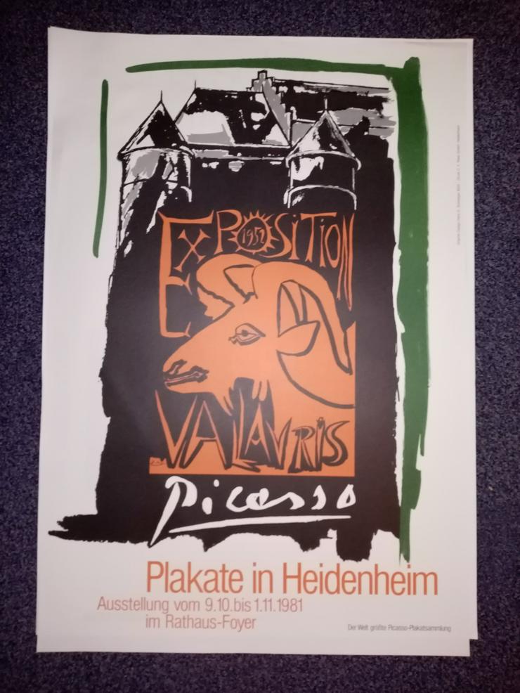 Picasso Vallauris 1981 Heidenheim sign Schweiger - Poster, Drucke & Fotos - Bild 6