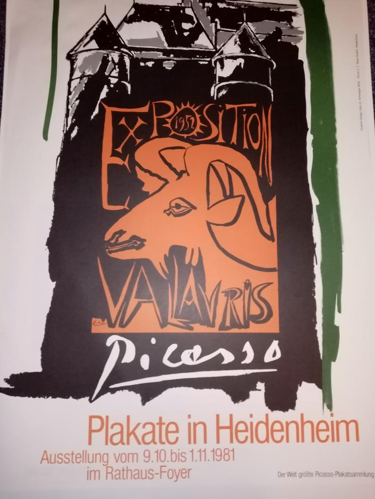 Picasso Vallauris 1981 Heidenheim sign Schweiger - Poster, Drucke & Fotos - Bild 7