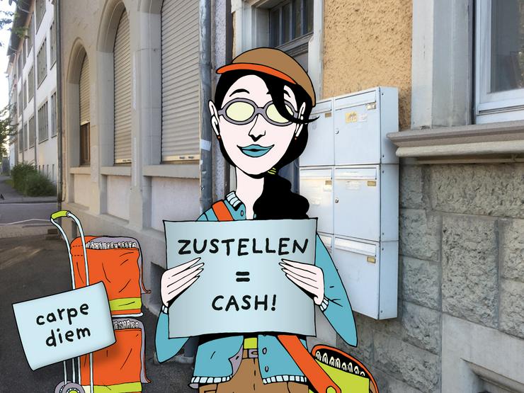 Schülerjob, Nebenjob, Job - Zeitung austragen in der Region Dußlingen - Kuriere & Zusteller - Bild 1