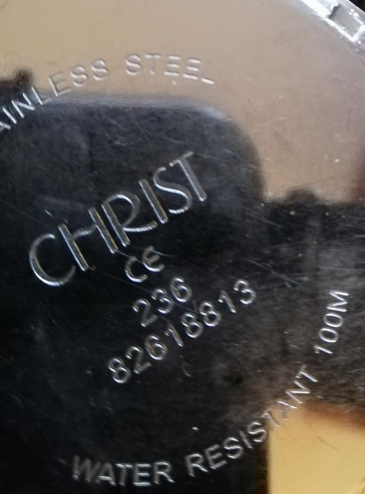 Bild 5: Große "CHRIST"- UHR - von der Fachwerkstatt Generalüberholt