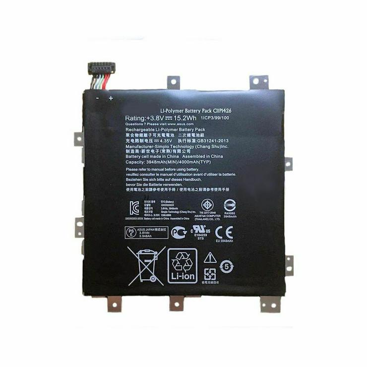 Akku für Asus Zenpad S 8.0 Z580C - Neuer Hochwertiger C11P1426 Ersatzakku