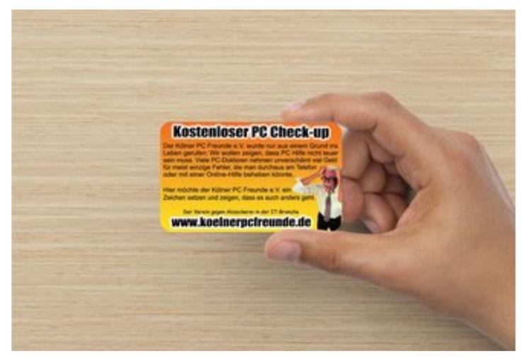 Bild 8: Kostenloser PC Check-up und Computer Hilfe des Kölner PC Freunde e.V.