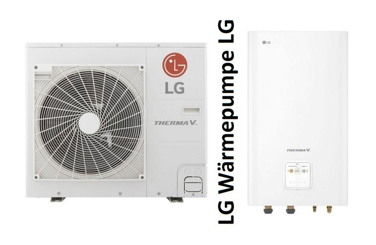Bild 1: 1A TOP LG Therma V Set Split Luft Wasser Wärmepumpe R32, 10 kW. prehalle