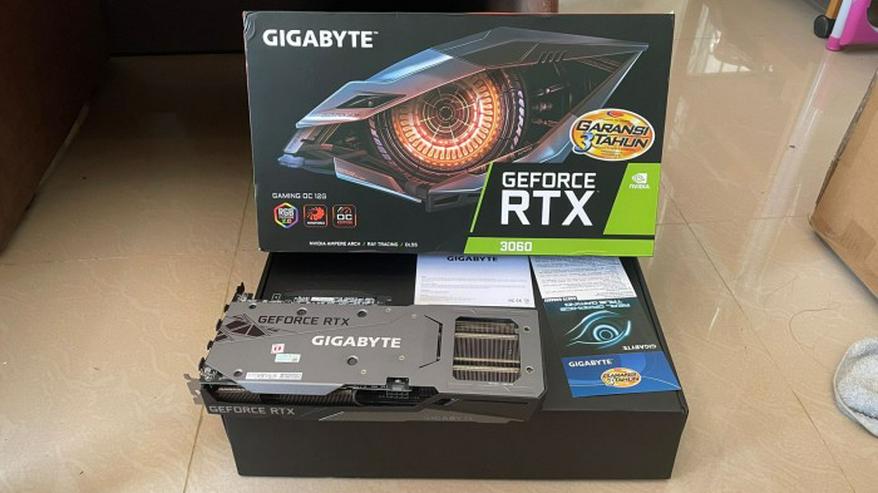 Bild 3: Nvidia Gigabyte RTX 3060 Gaming OC 12Gb Rev. 2.0 