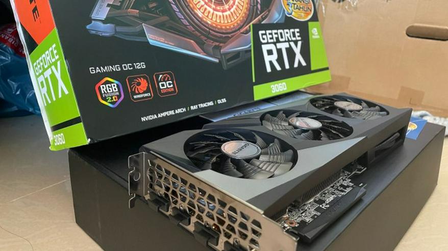 Bild 5: Nvidia Gigabyte RTX 3060 Gaming OC 12Gb Rev. 2.0 