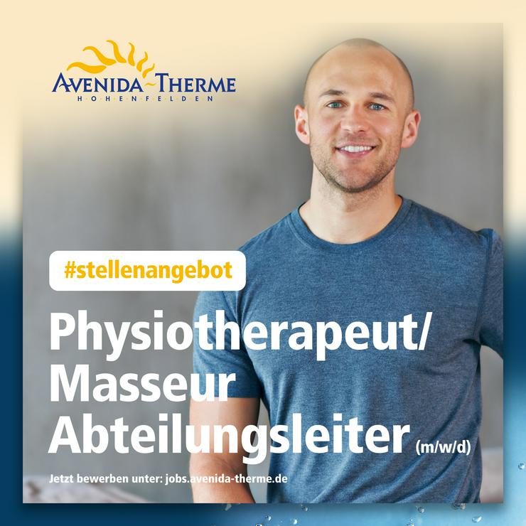 Physiotherapeut/Masseur Abteilungsleiter (m/w/d) - Physiotherapie - Bild 1