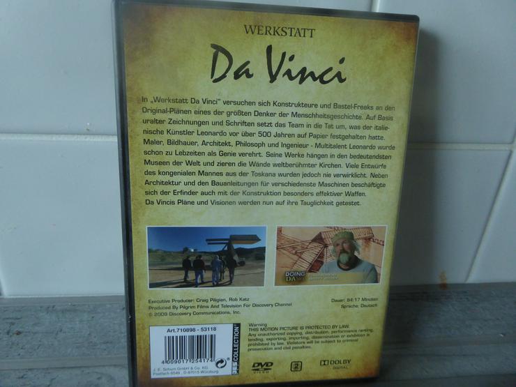 Werkstatt: Da Vinci - DVD & Blu-ray - Bild 2