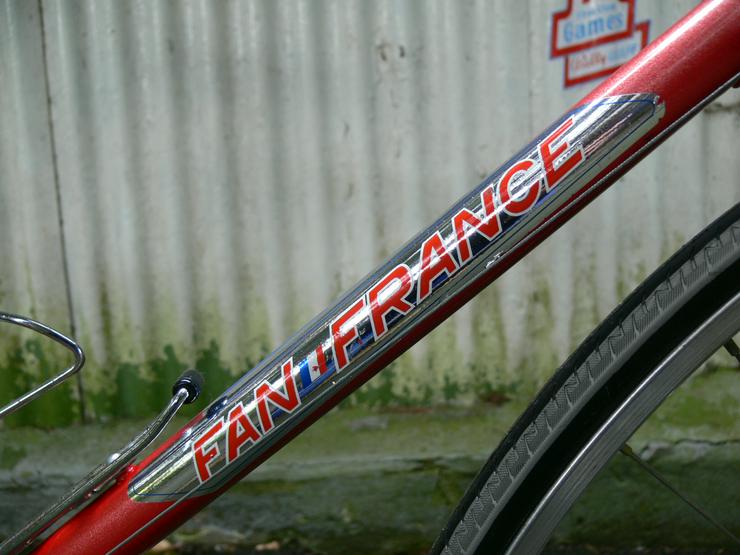Bild 5: Straßenrennrad von FAN - FRANCE , mit 10 Gang von SIMPLEX