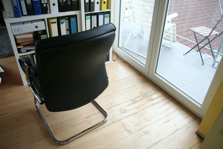 4 Büro- Konferenzsessel - Schwinger-neuwertig - stylisch - Bürostühle - Bild 4