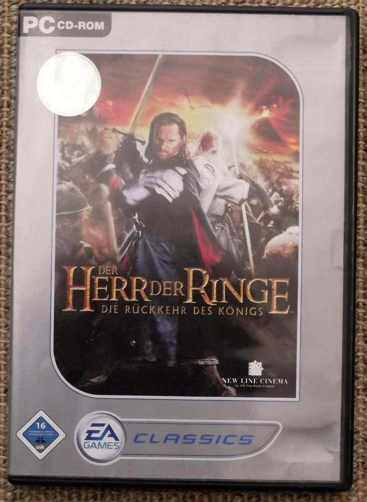 Der Herr der Ringe: Die Rückkehr des Königs (PC, 2004, DVD-Box) - PC Games - Bild 1