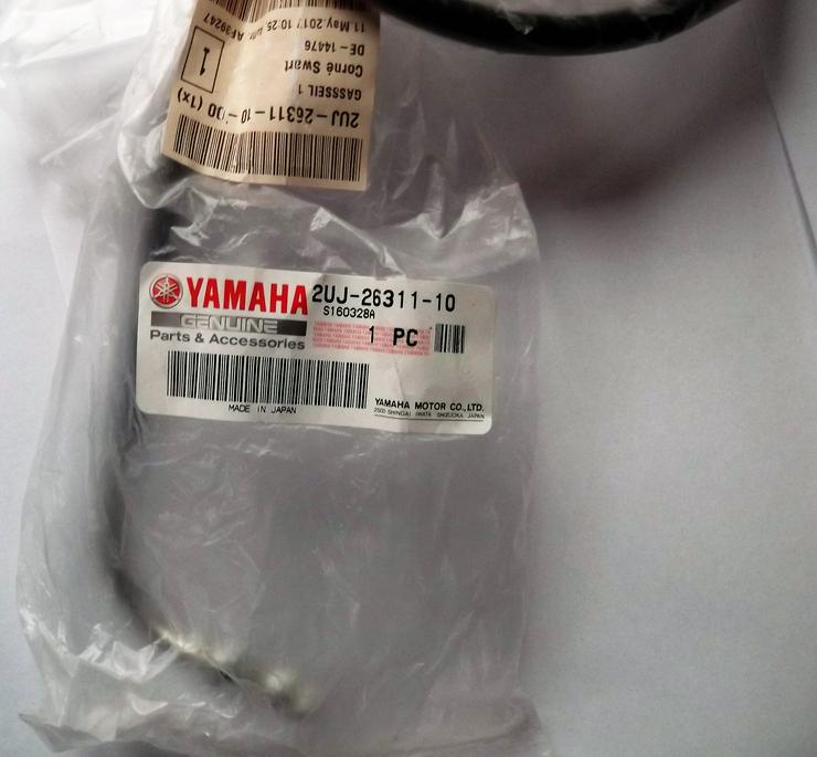 Bild 2: Bowdenzug Yamaha Motorarad CABLE, THROTTLE 1 No 2UJ-26311-10-00