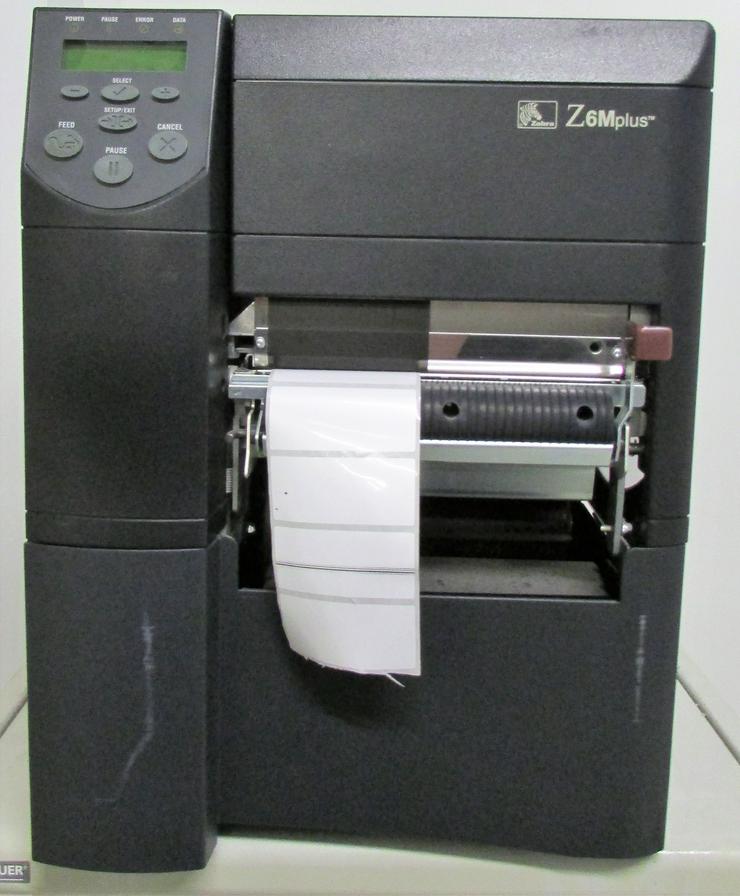 Hochleistungs-Etikettendrucker Zebra Z6Mplus ( Zebra Z6M) - Drucker - Bild 1