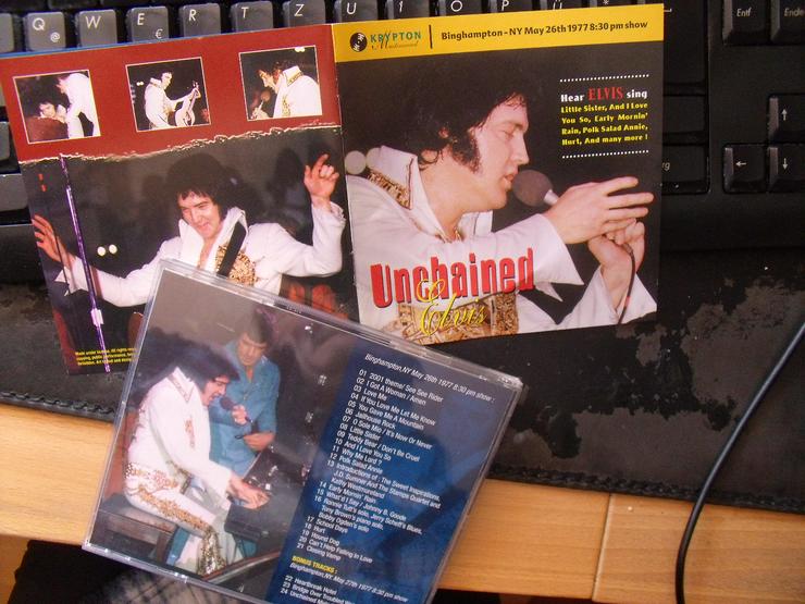 elvis cd : Unchained  (seltene Cd)