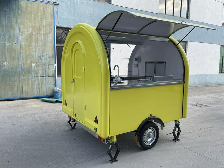 Bild 3: Imbisswagen, Food Truck, Verkaufswagen, Verkaufsanhänger, NEU 230cm