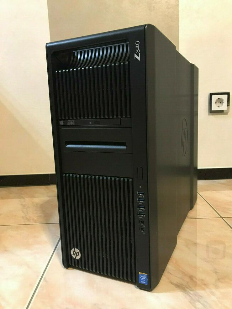 Bild 2: HP Z840 Workstation, mit 2x Intel® Xeon® E5-2620 v3 2.4GHz, 64GB RAM