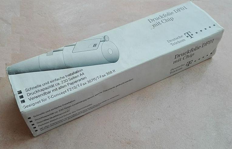 Bild 2: Telekom Druckfolie DF01 mit 230 Seiten mit Chip Art Nr 1202, MNr 40152589 EA, EAN 4025125012024