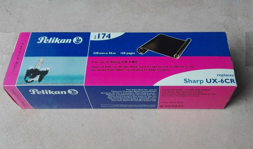 original PELIKAN Druckfolie für Sharp UX6CR, UX-6CR , UX61CR 150 Seiten - Faxgeräte - Bild 1