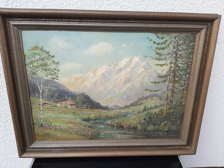 Landschaftsgemälde (Alpen) - Gemälde & Zeichnungen - Bild 2