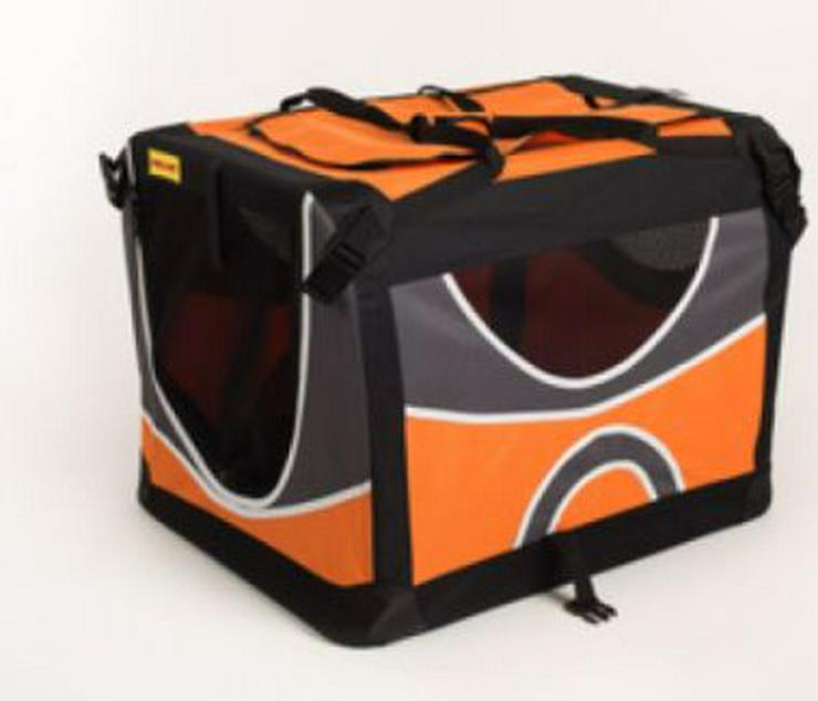 Zusammenklappbare Transportbox COOL PET L orange