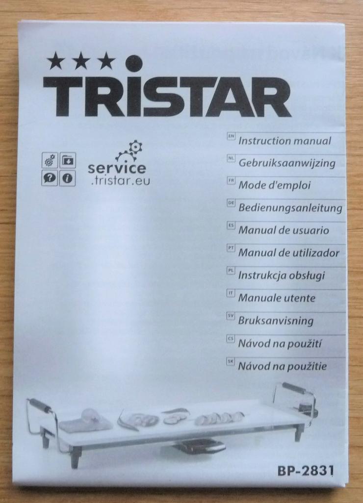 Bild 2: Elektrogrill "TRISTAR" XL, 70 cm, wenig gebraucht