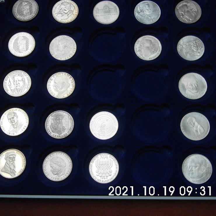 DM 21 Stück 5 DM Sondermünzen Silber