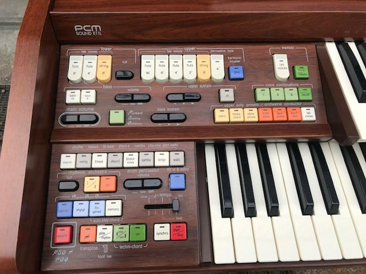 Verkaufe sehr gut erhaltene Elektronik OrgelTechnics SX – E11 L - Keyboards & E-Pianos - Bild 5