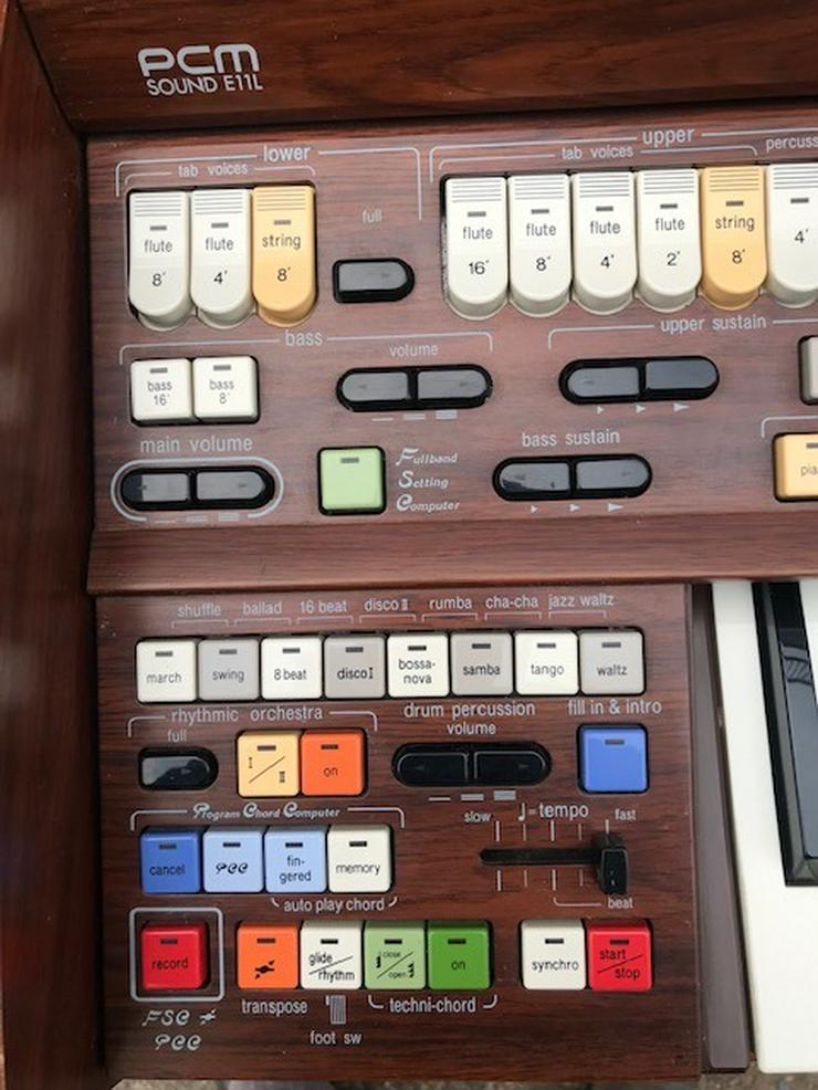 Verkaufe sehr gut erhaltene Elektronik OrgelTechnics SX – E11 L - Keyboards & E-Pianos - Bild 6