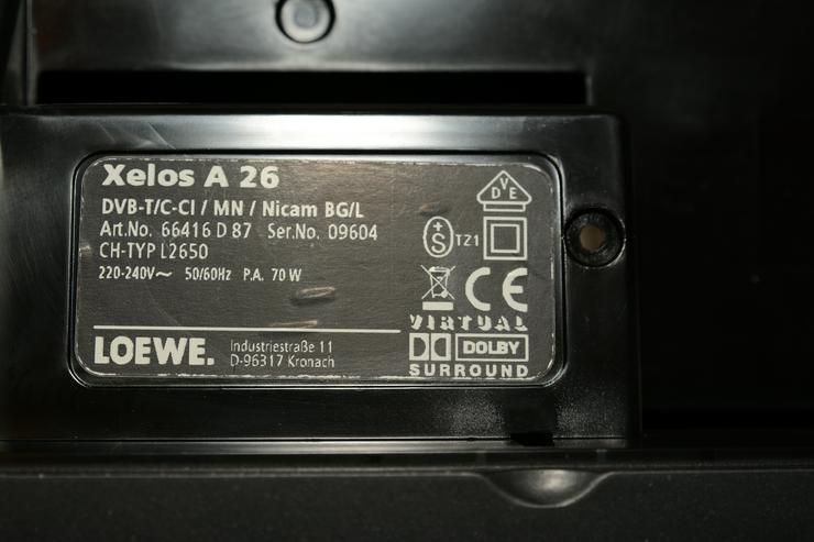 LCD-TV Loewe Xelos A26 - Gehäuse schwarz/anthrazit +Schlachtfest+ - 25 bis 45 Zoll - Bild 4