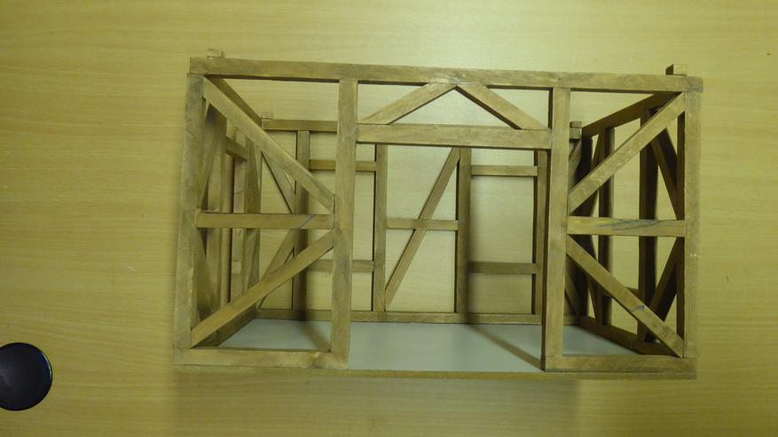 Fachwerkscheune aus Holz mit abnehmbaren Dach - Weitere - Bild 3