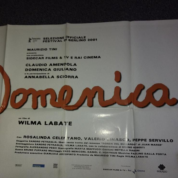 Bild 2: CH Plakat Domenica Berlinale Panorama 2001