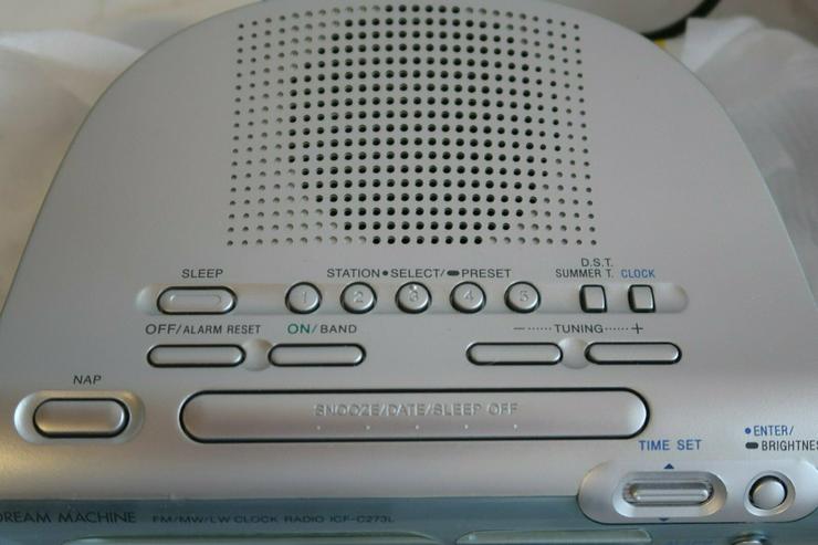 zwei Clock Radio SONY ICF C273L - Radios, Radiowecker, Weltempfänger usw. - Bild 6