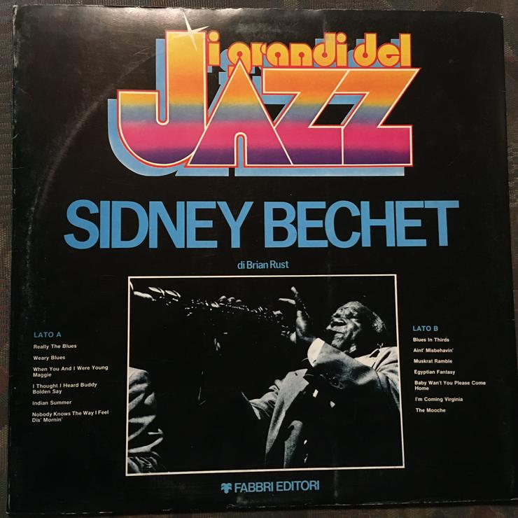 Bild 1: Jazz LP von Sidney Bechet