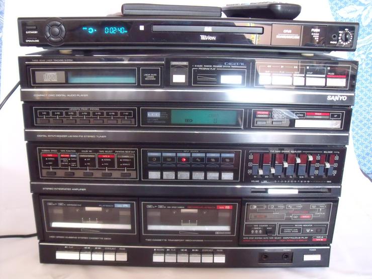 RADIO FM;AM; KV; KASSETTEN RECORDER mit DVD Player.+ Silber  Kette 925. - Stereoanlagen & Kompaktanlagen - Bild 5