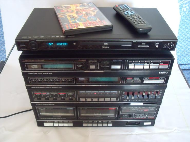 RADIO FM;AM; KV; KASSETTEN RECORDER mit DVD Player.+ Silber  Kette 925. - Stereoanlagen & Kompaktanlagen - Bild 4