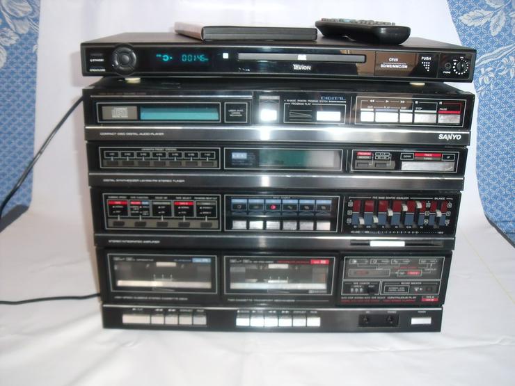 RADIO FM;AM; KV; KASSETTEN RECORDER mit DVD Player.+ Silber  Kette 925. - Stereoanlagen & Kompaktanlagen - Bild 1