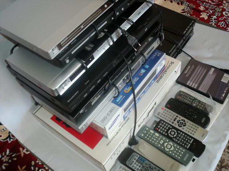 DVD Player konvolüt mit FB USB DviX , sehr gute zustand 11 St. - DVD-Player - Bild 10