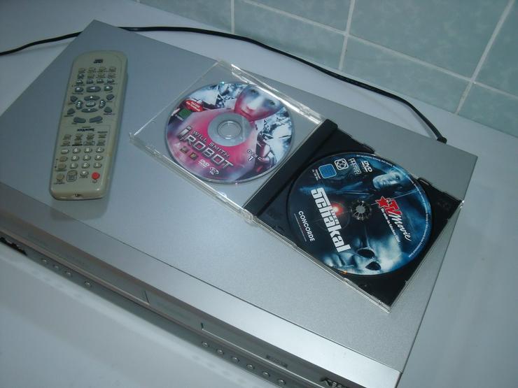 DVD / VHS-Rekorder Akai gute zustand. Mit FB.+ Silber  Kette 925 Pr. - DVD-Player - Bild 3