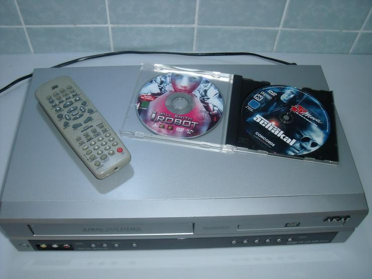 Bild 9: DVD / VHS-Rekorder Akai gute zustand. Mit FB.+ Silber  Kette 925 Pr.