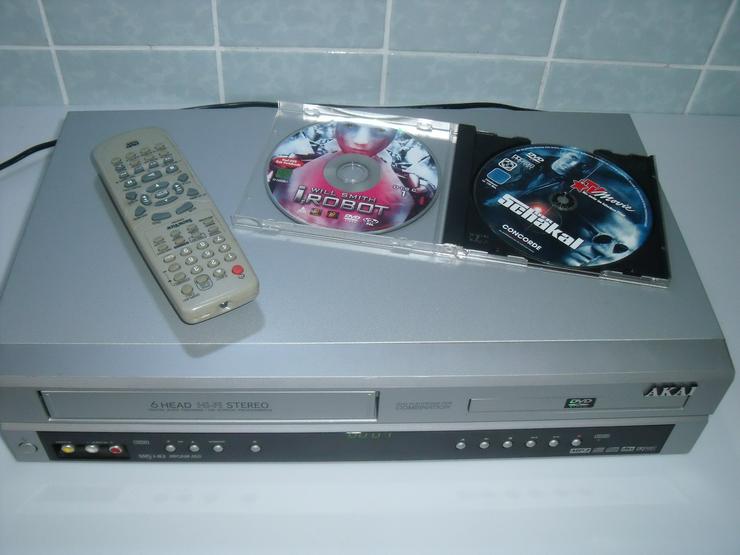 Bild 12: DVD / VHS-Rekorder Akai gute zustand. Mit FB.+ Silber  Kette 925 Pr.