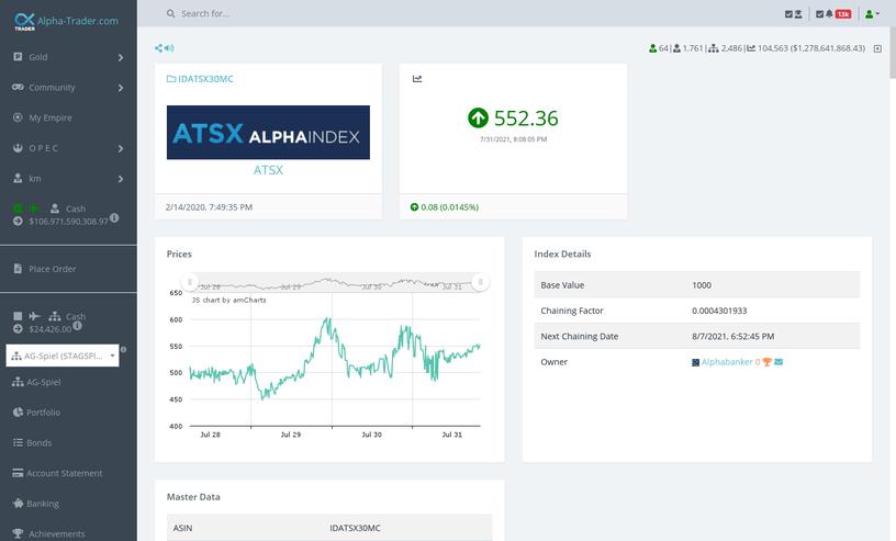 Alpha-Trader - Das beliebte Börsenspiel - im Web und als App