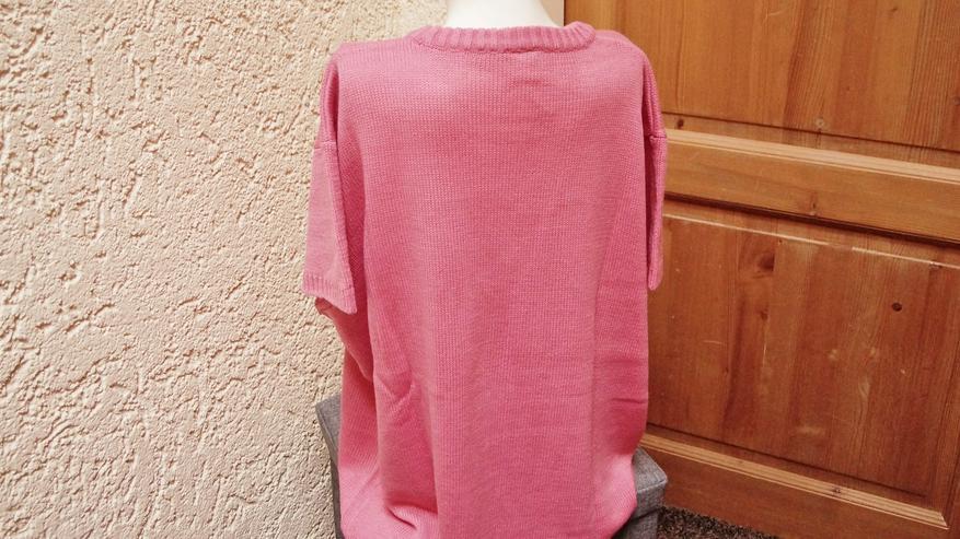 Pullover, pink, Gr. 52/54, 1/2-Arm - Größen > 50 / > XL - Bild 3